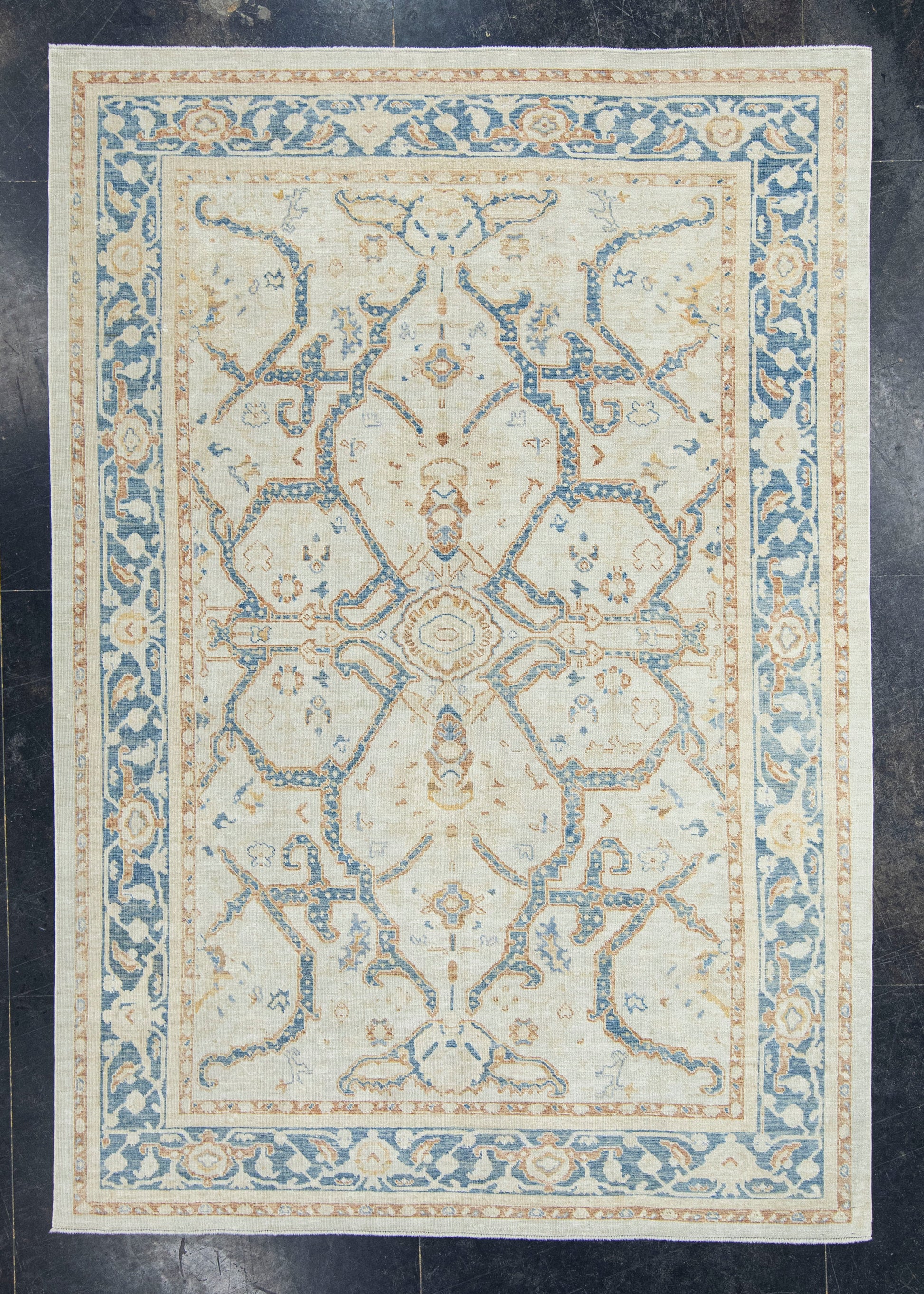 Turkish Oushak Rug 6' x 8'8" #18538