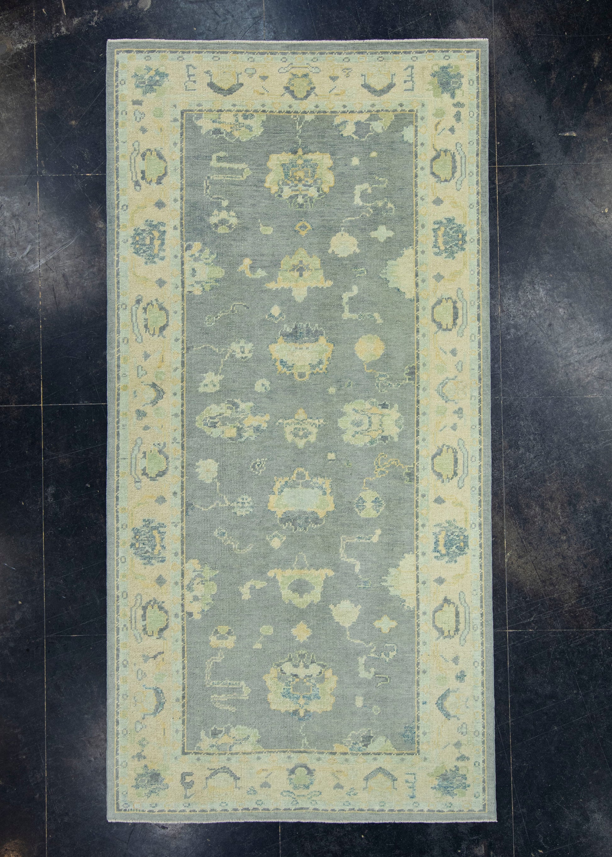 Turkish Oushak Rug 5' x 10' #18040