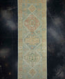 Turkish Oushak Rug 4'10" x 13'10" #18019