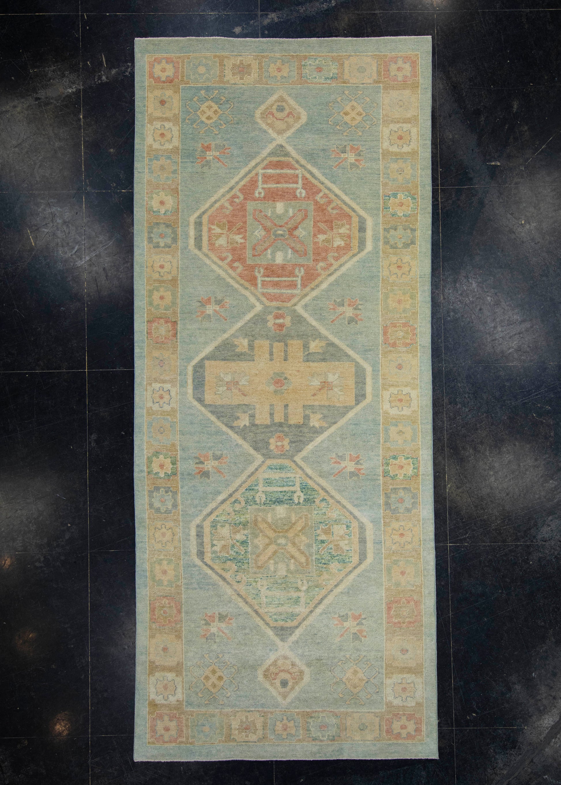 Turkish Oushak Rug 5' x 11'11" #18030