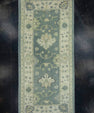 Turkish Oushak Rug 5'4" x 11'6" #18064