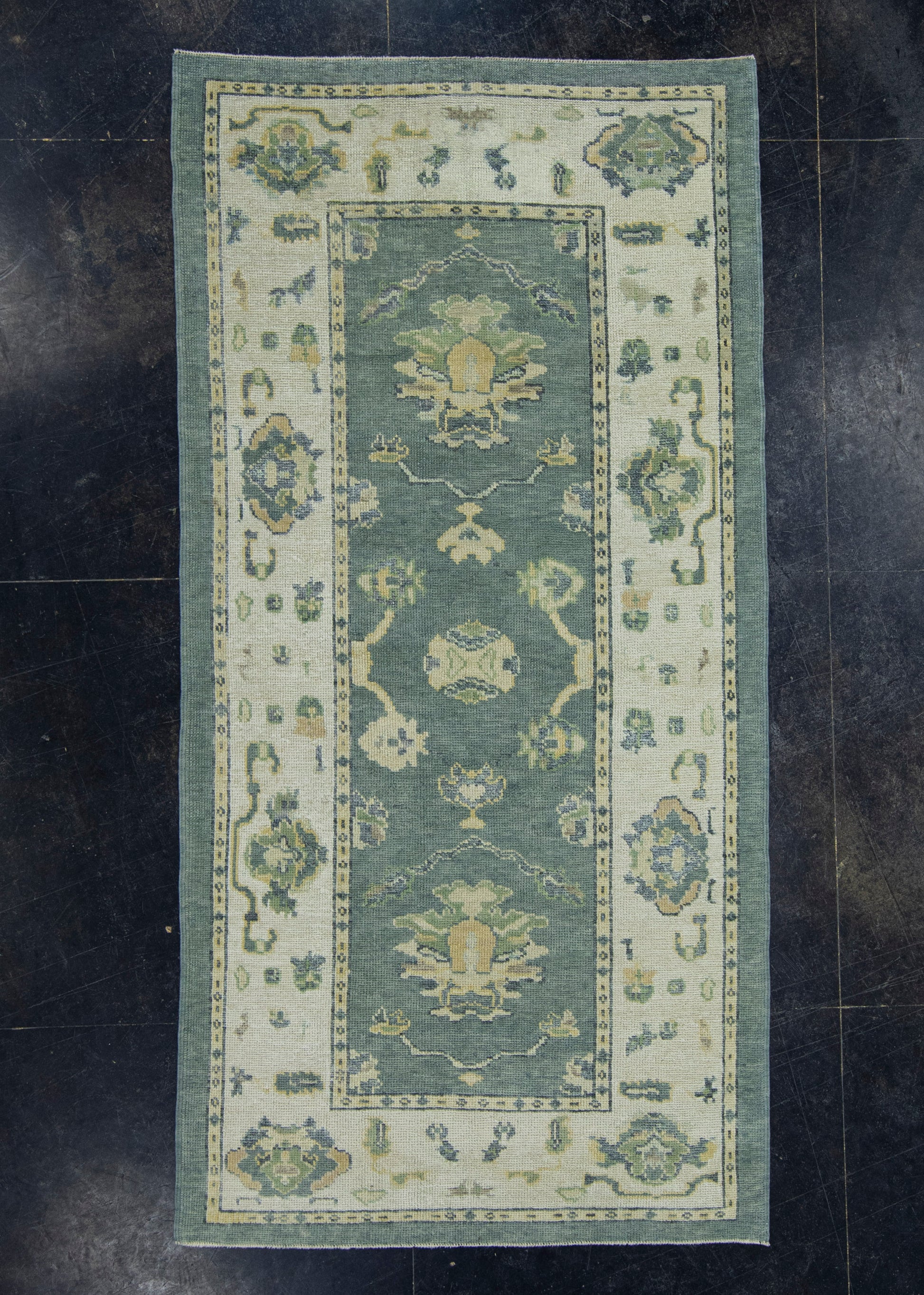 Turkish Oushak Rug 4' x 8'1" #18127