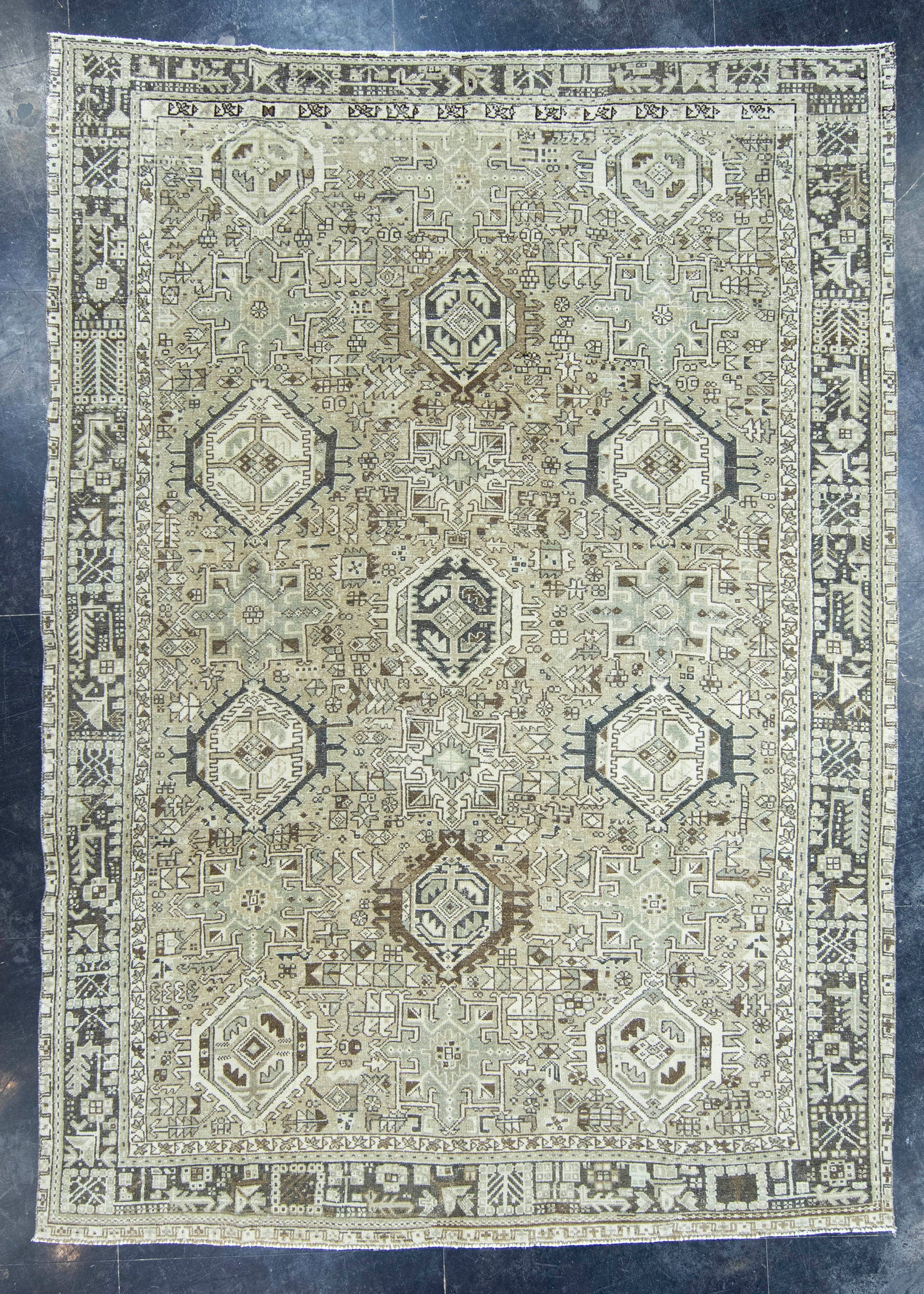 Turkish Vintage Rug 7'11" x 11' #16726