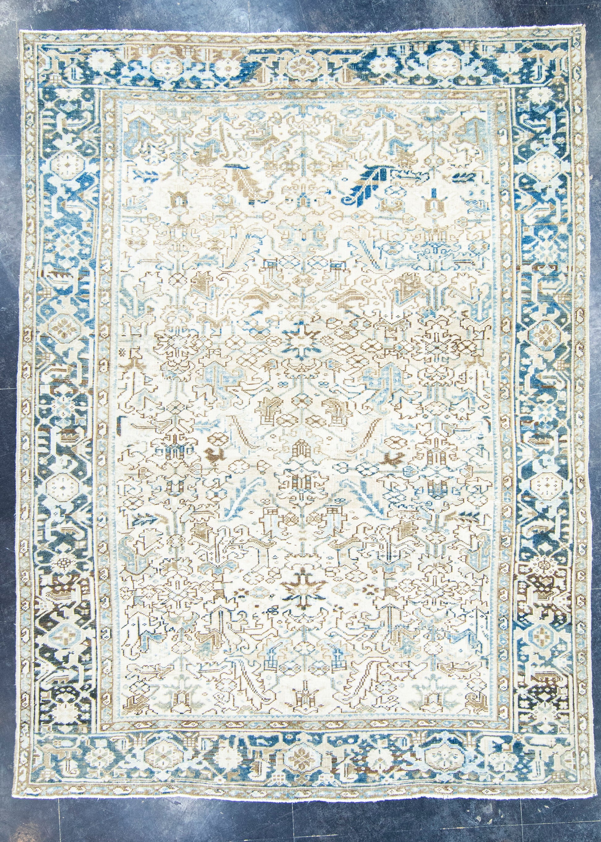Turkish Vintage Rug 7'4" x 10' #16867
