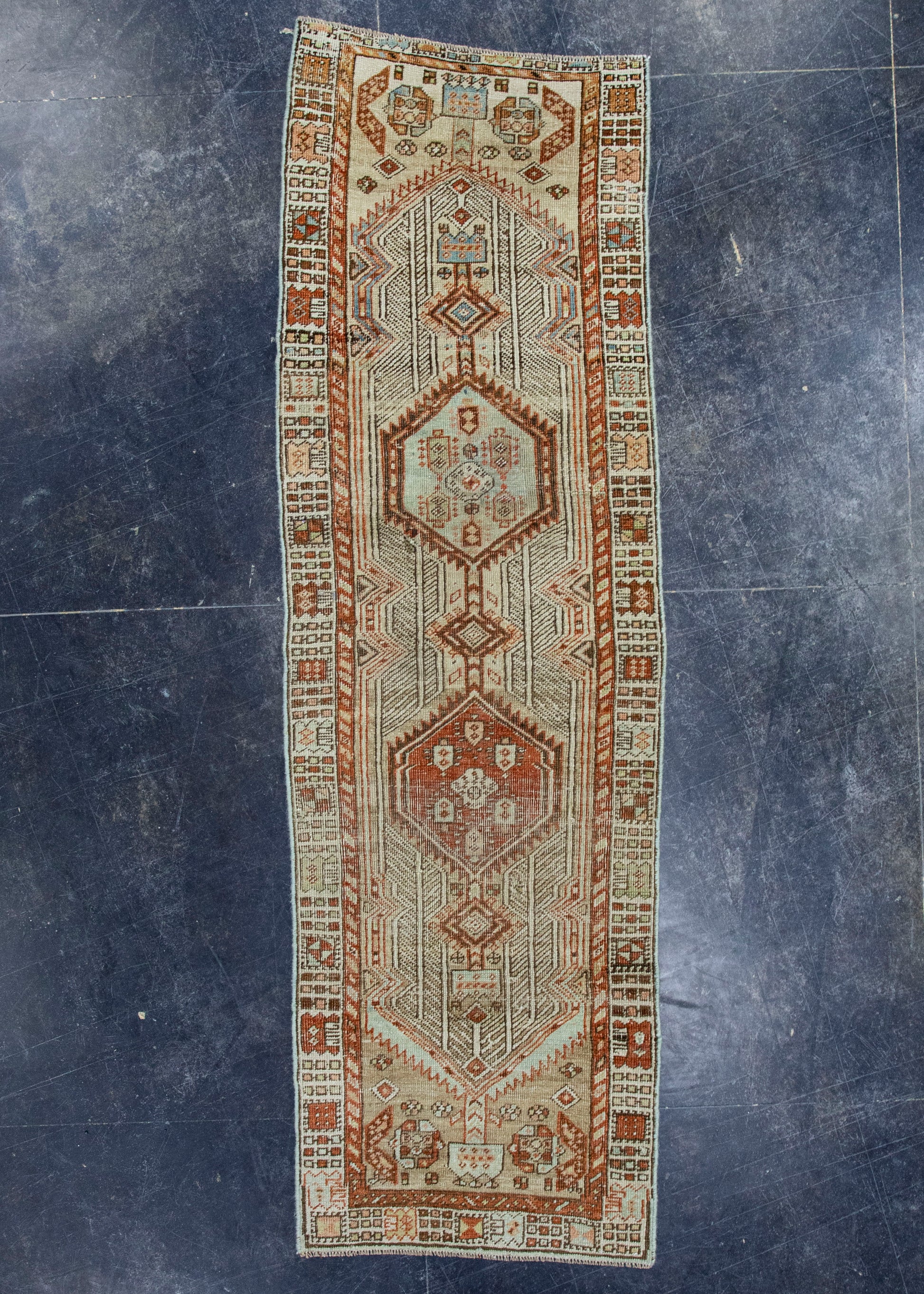 Turkish Vintage Rug 2'3" x 7' #16794