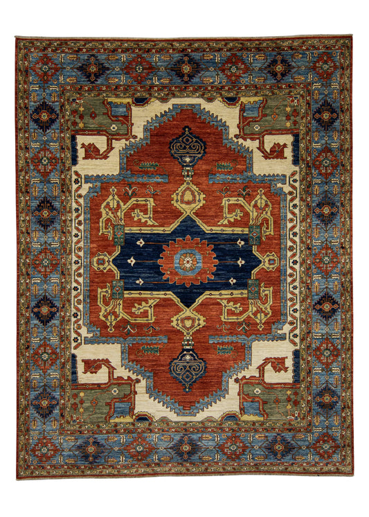 Oriental Handmade Rug  9' x 11'9" #22814