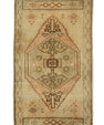 Turkish Mini Rug Oriental Hand Knotted Vintage Rug  1'9" x  3' #22008