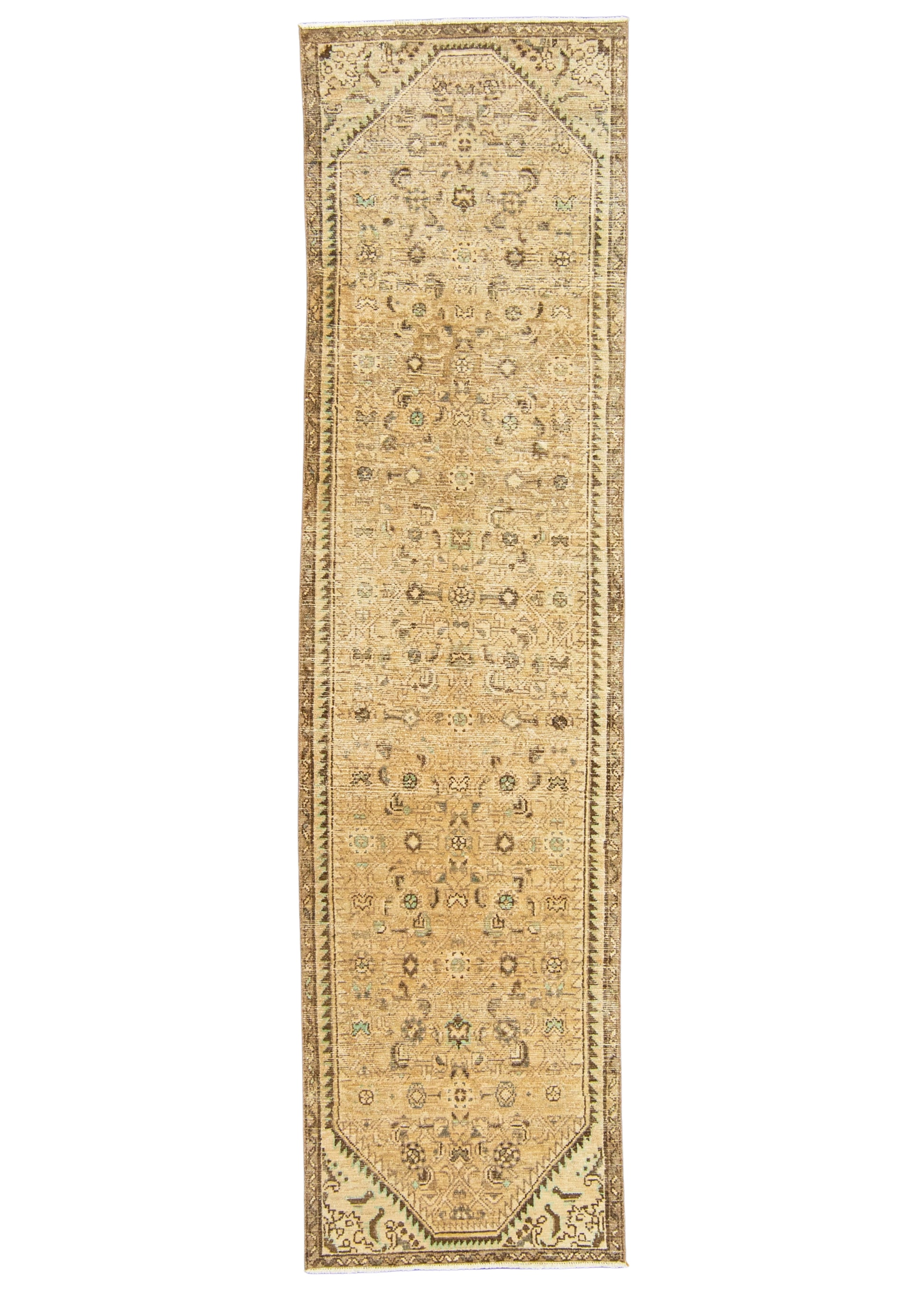 Turkish Vintage Rug  2'3" x 9'5" #22794