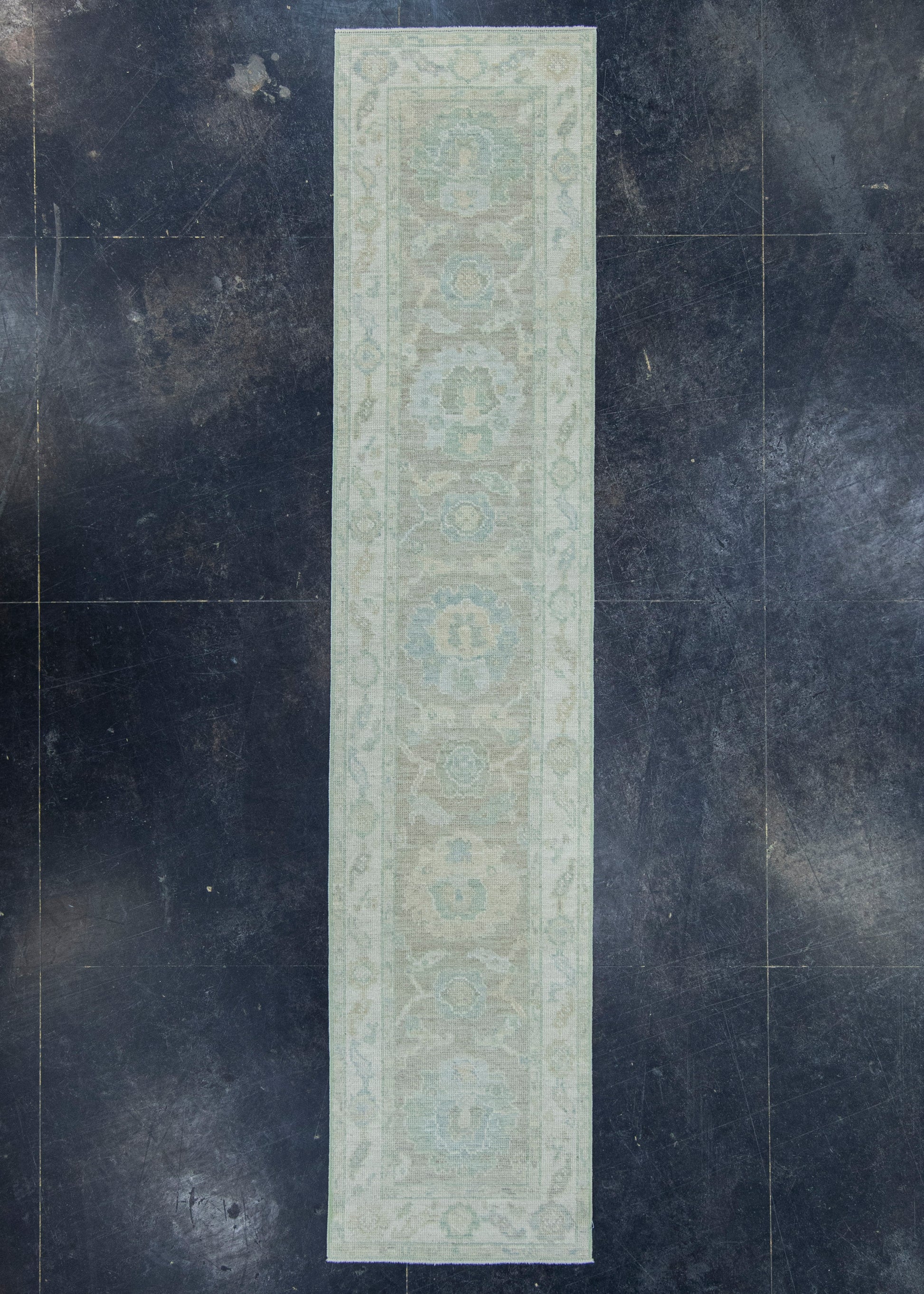 Turkish Oushak Rug 2'2" x 10'1" #19313