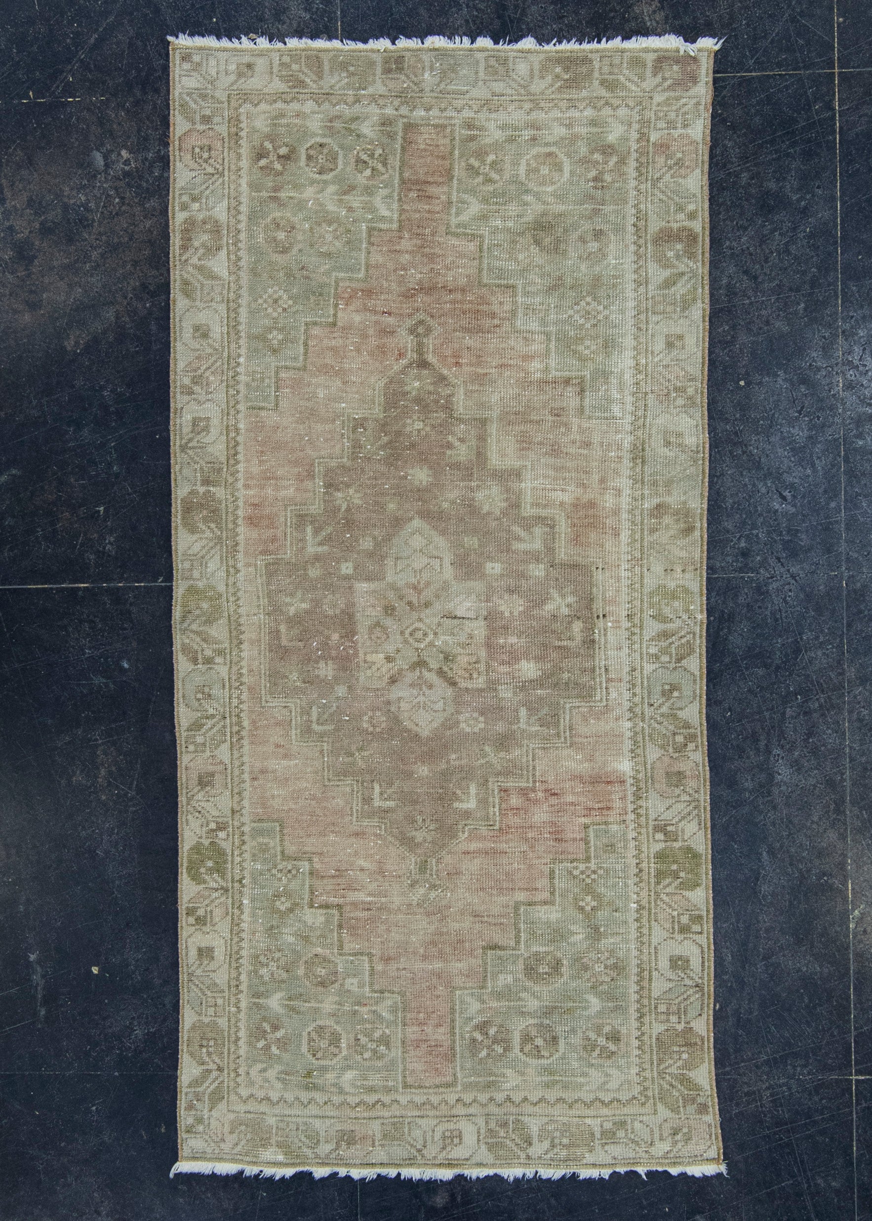 Turkish Vintage Rug 3'3" x 6'11" #19809