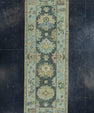 Turkish Oushak Rug 2'9" x 7'9" #19198