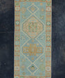 Turkish Oushak Rug 2'10" x 6'5" #19209
