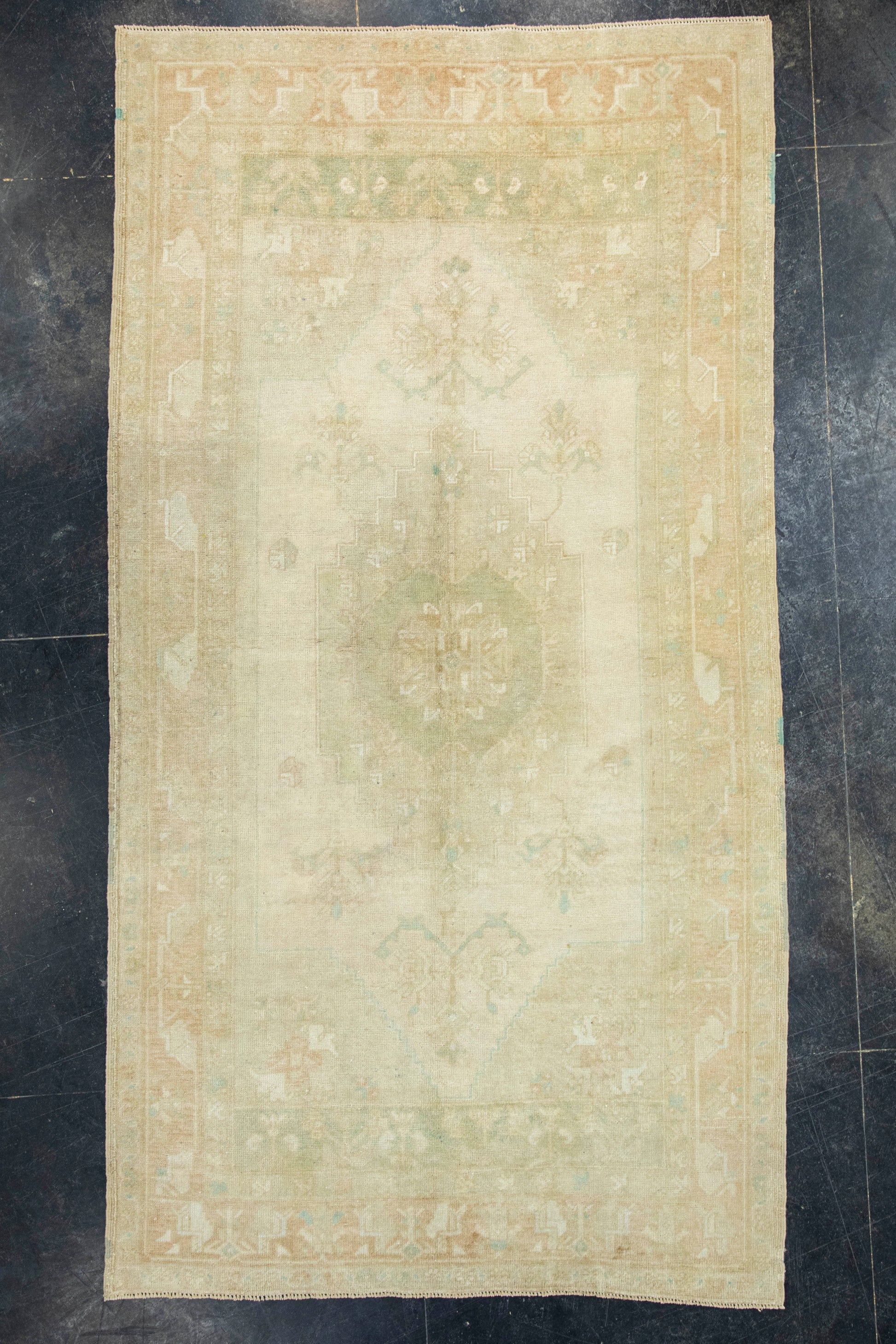 Turkish Vintage Rug 4'6" x 8'4" #20804