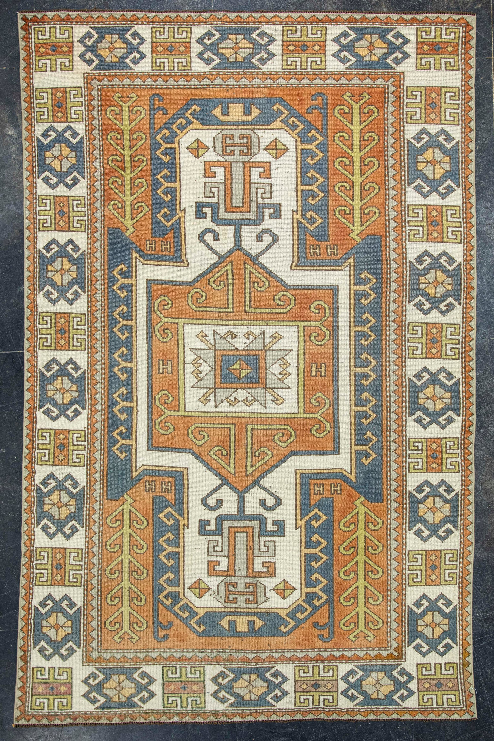 Turkish Vintage Rug 4'10" x 7'8" #20584
