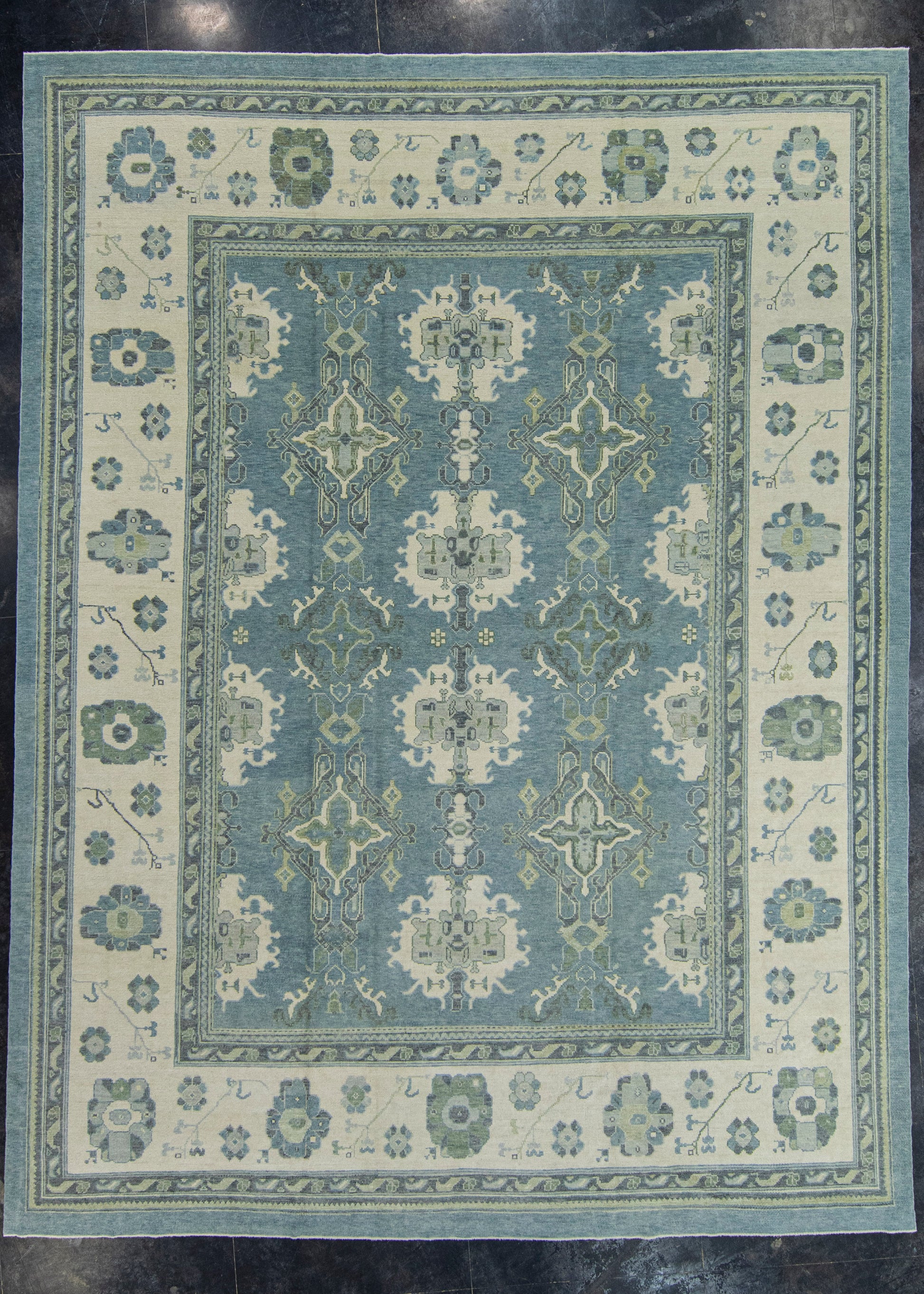 Turkish Oushak Rug 11'7" x 15'3" #19044