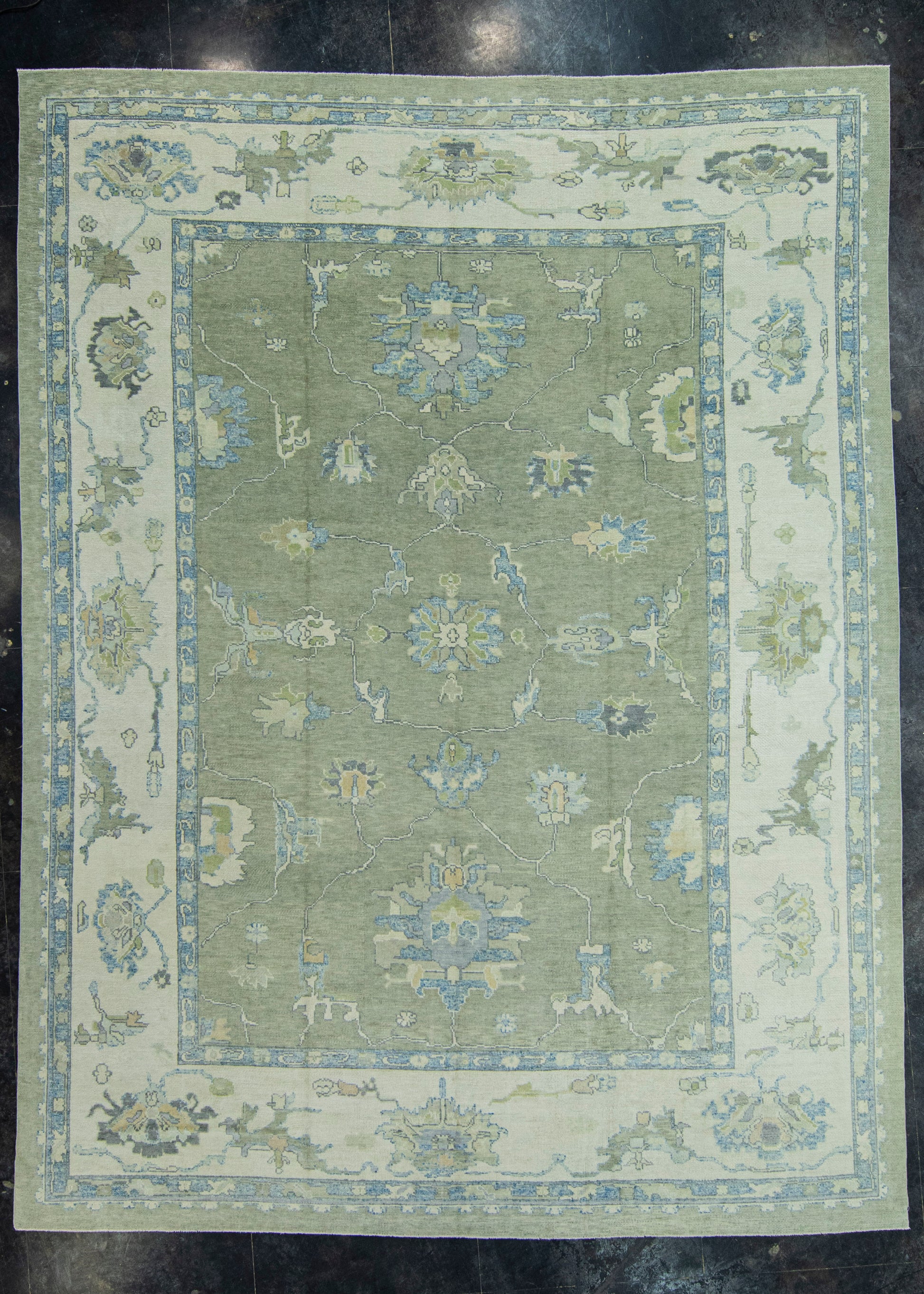Turkish Oushak Rug 11'10" x 15'7" #19180