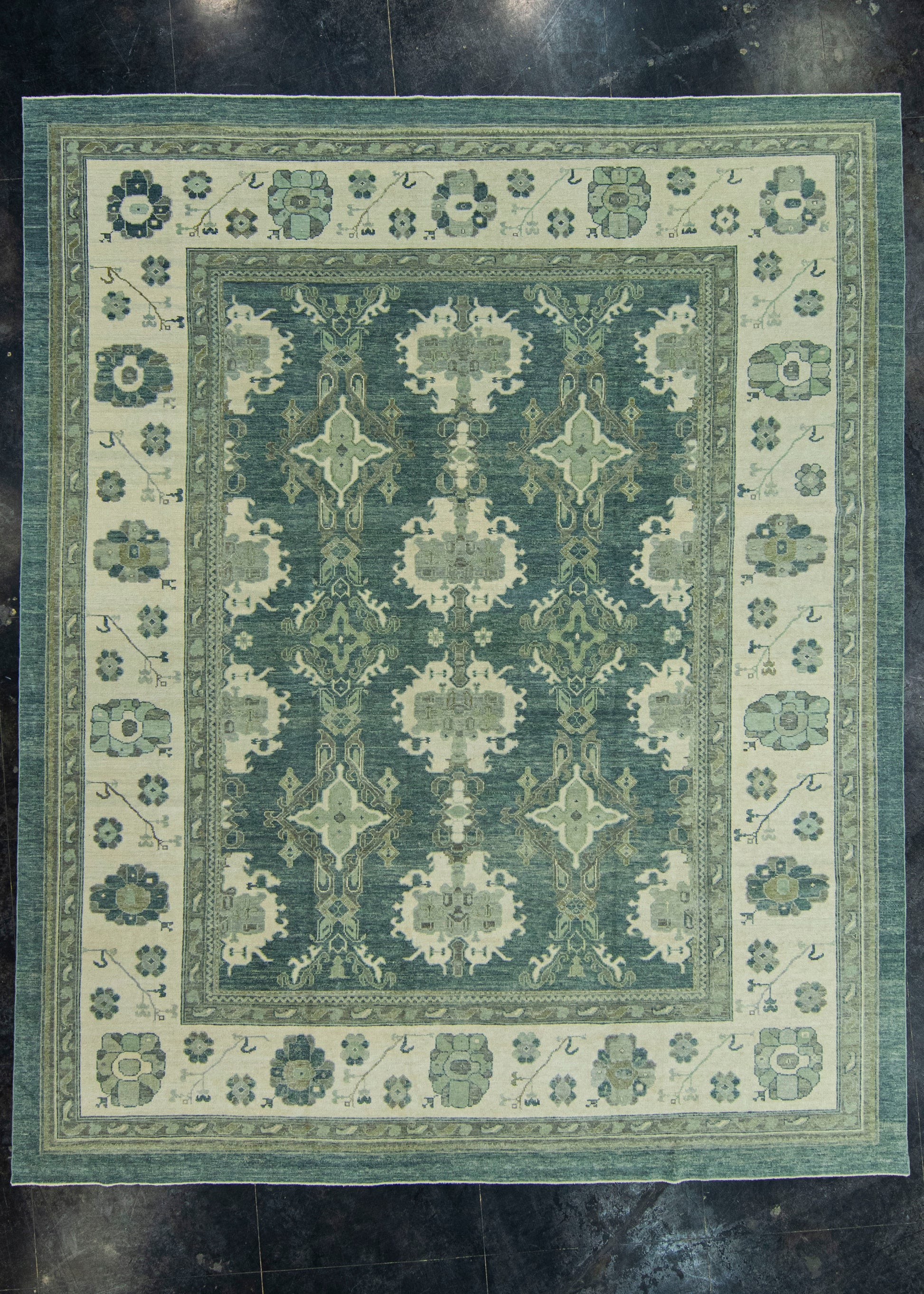Turkish Oushak Rug 12' x 14'8" #19525