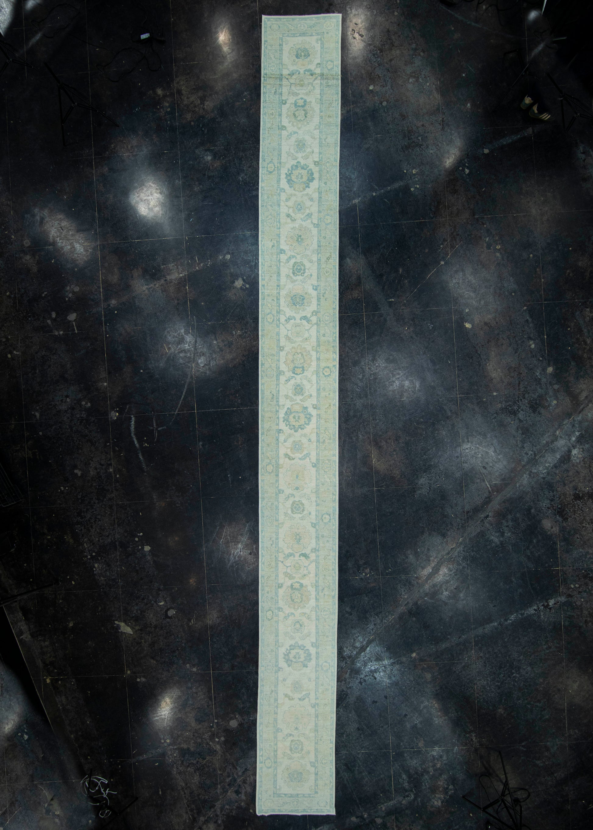 Turkish Oushak Rug 2'9" x 27'5" #19303