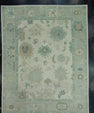 Turkish Oushak Rug 12'4" x 15'5" #0102