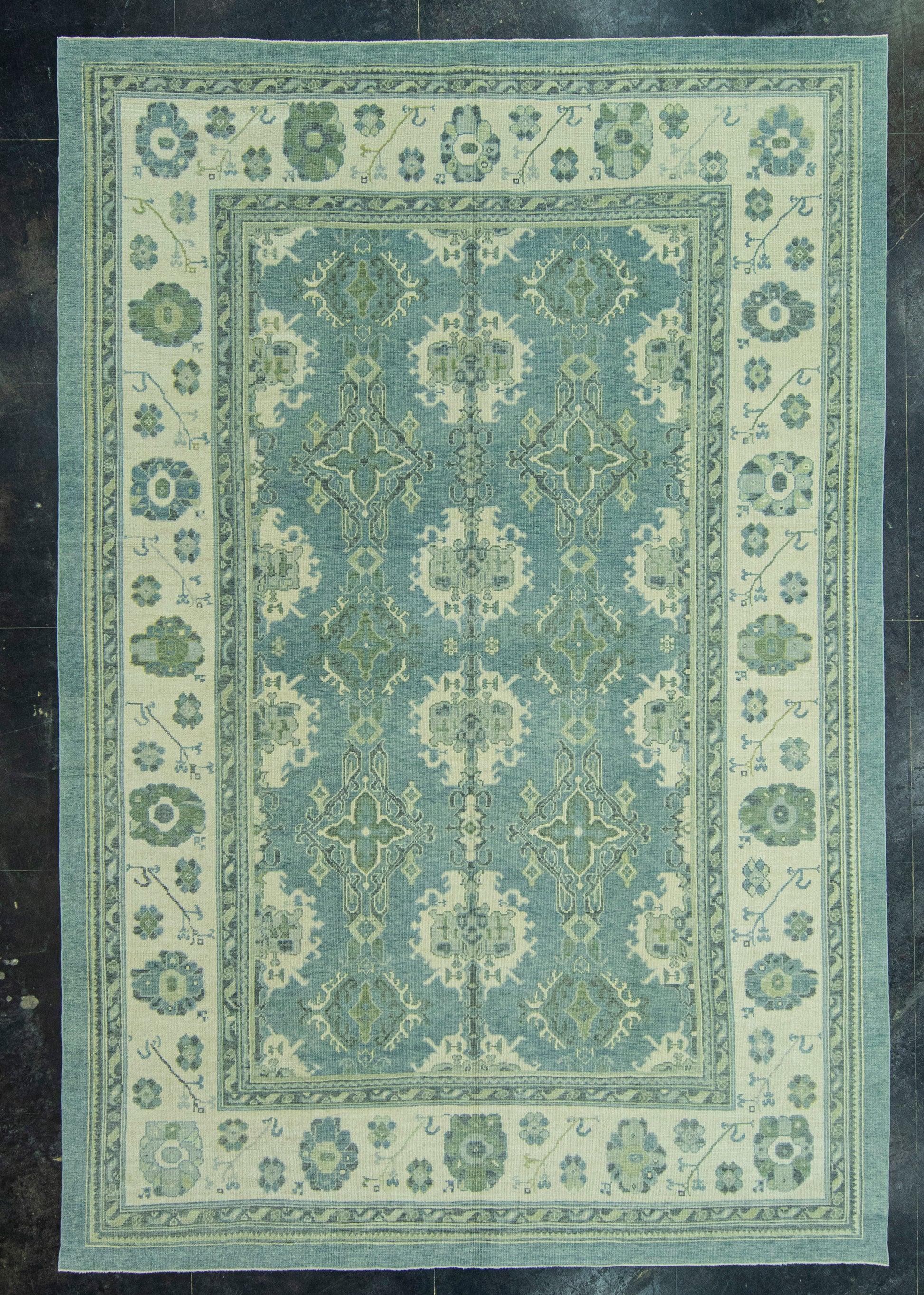 Turkish Oushak Rug 10'2" x 15'1" #19336