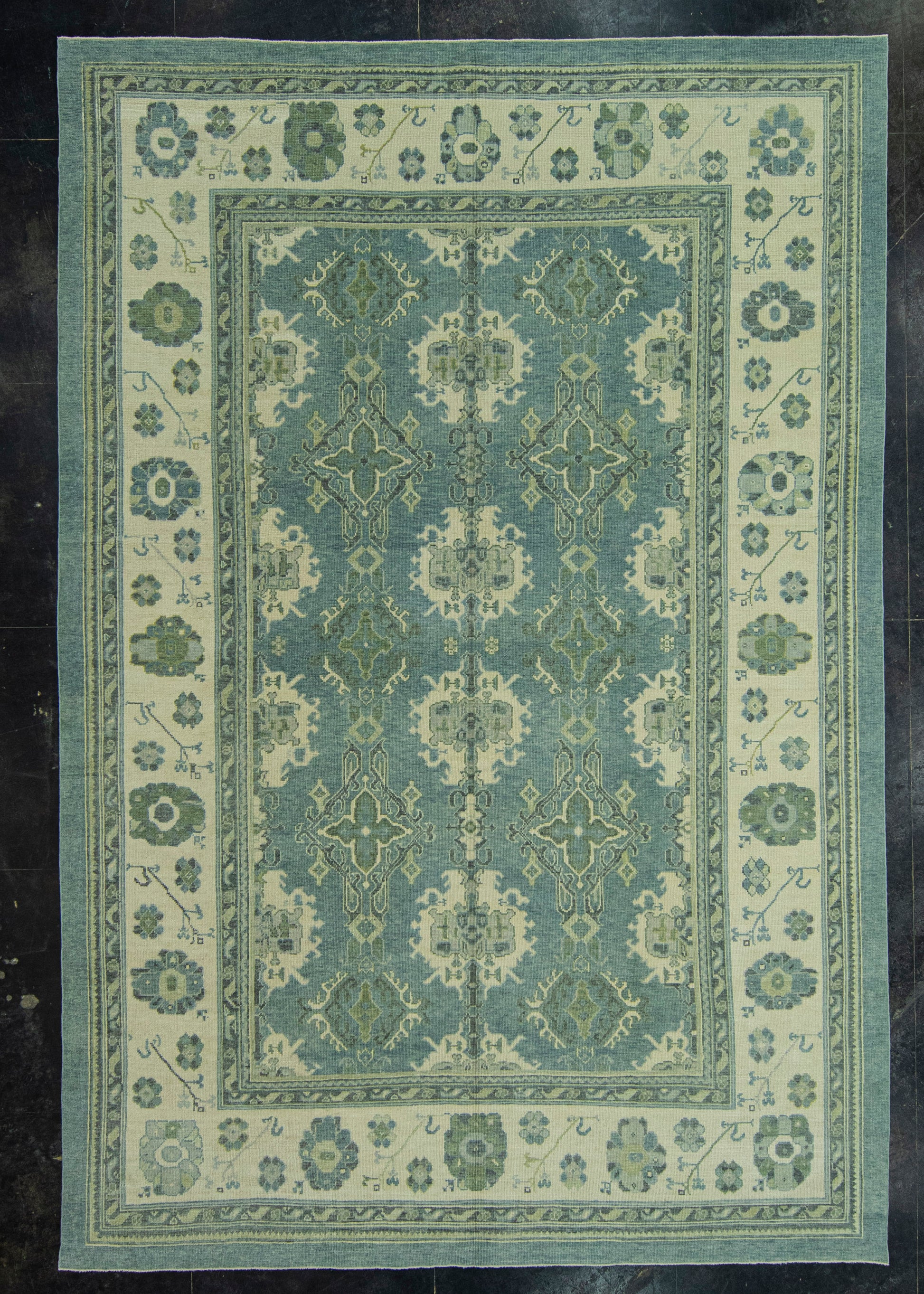Turkish Oushak Rug 10'2" x 15'1" #19436