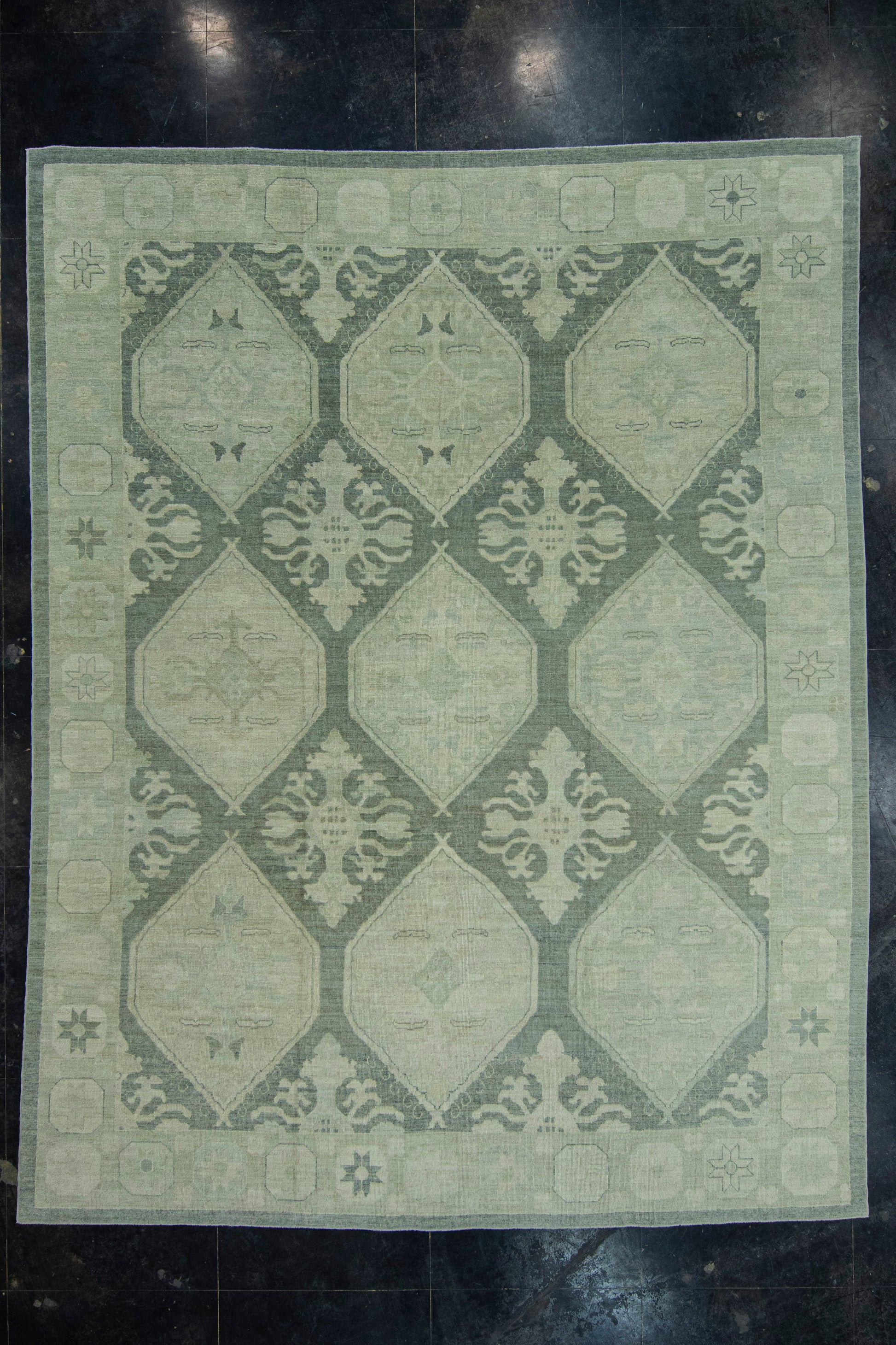 Turkish Oushak Rug 11'11" x 15'3" #19420