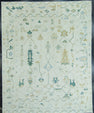 Turkish Oushak Rug 12'3" x 15'2" #20099