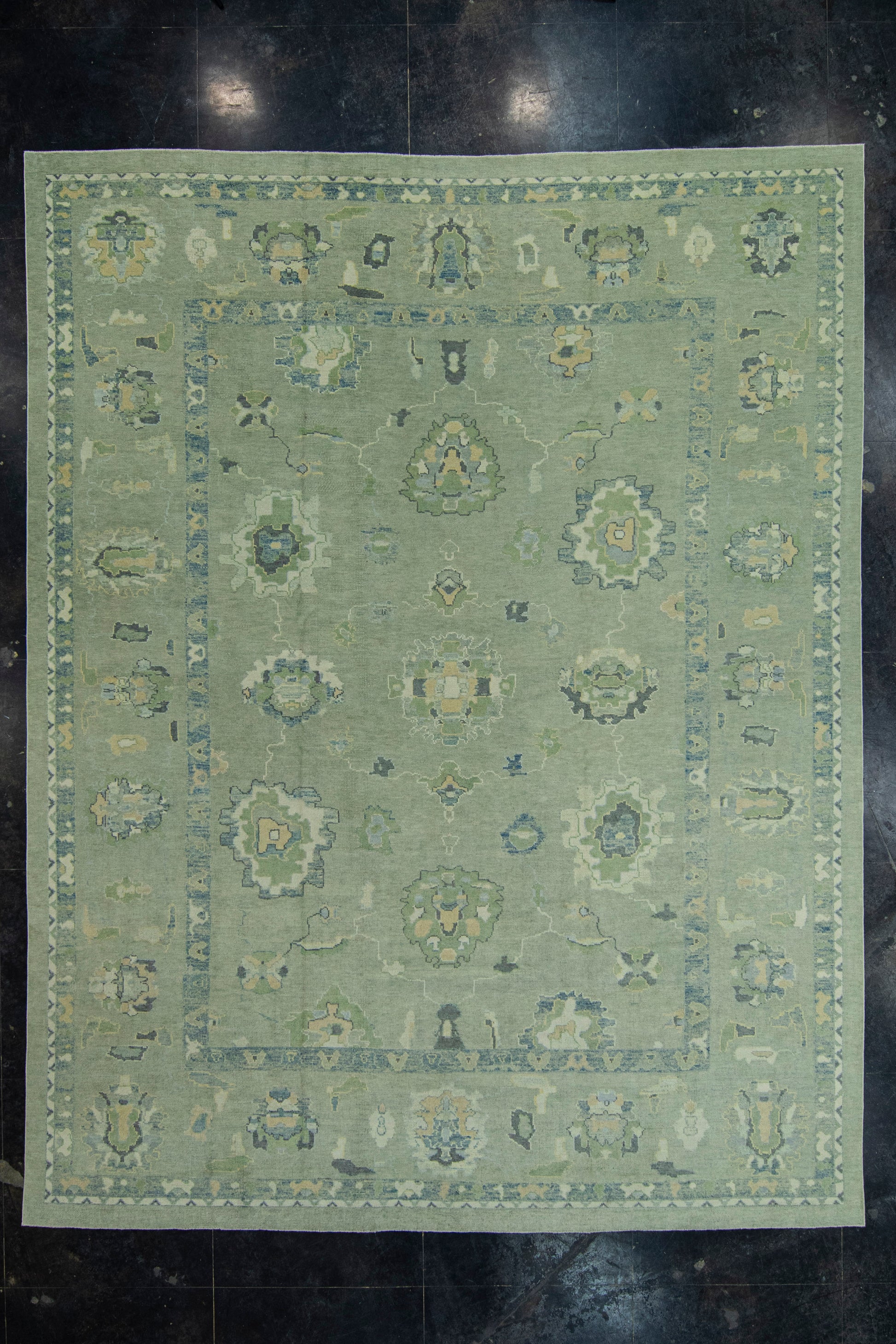 Turkish Oushak Rug 11'11" x 15'3" #19058