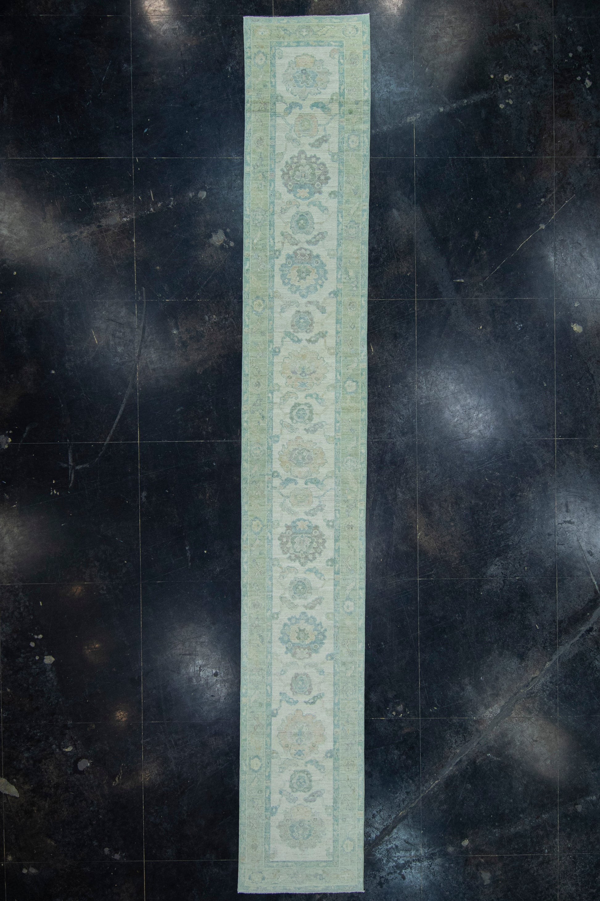 Turkish Oushak Rug 2'8" x 18'8" #19274