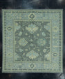 Turkish Oushak Rug 9'11" x 10'1" #19175