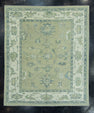 Turkish Oushak Rug 8'8" x 10'2" #19052