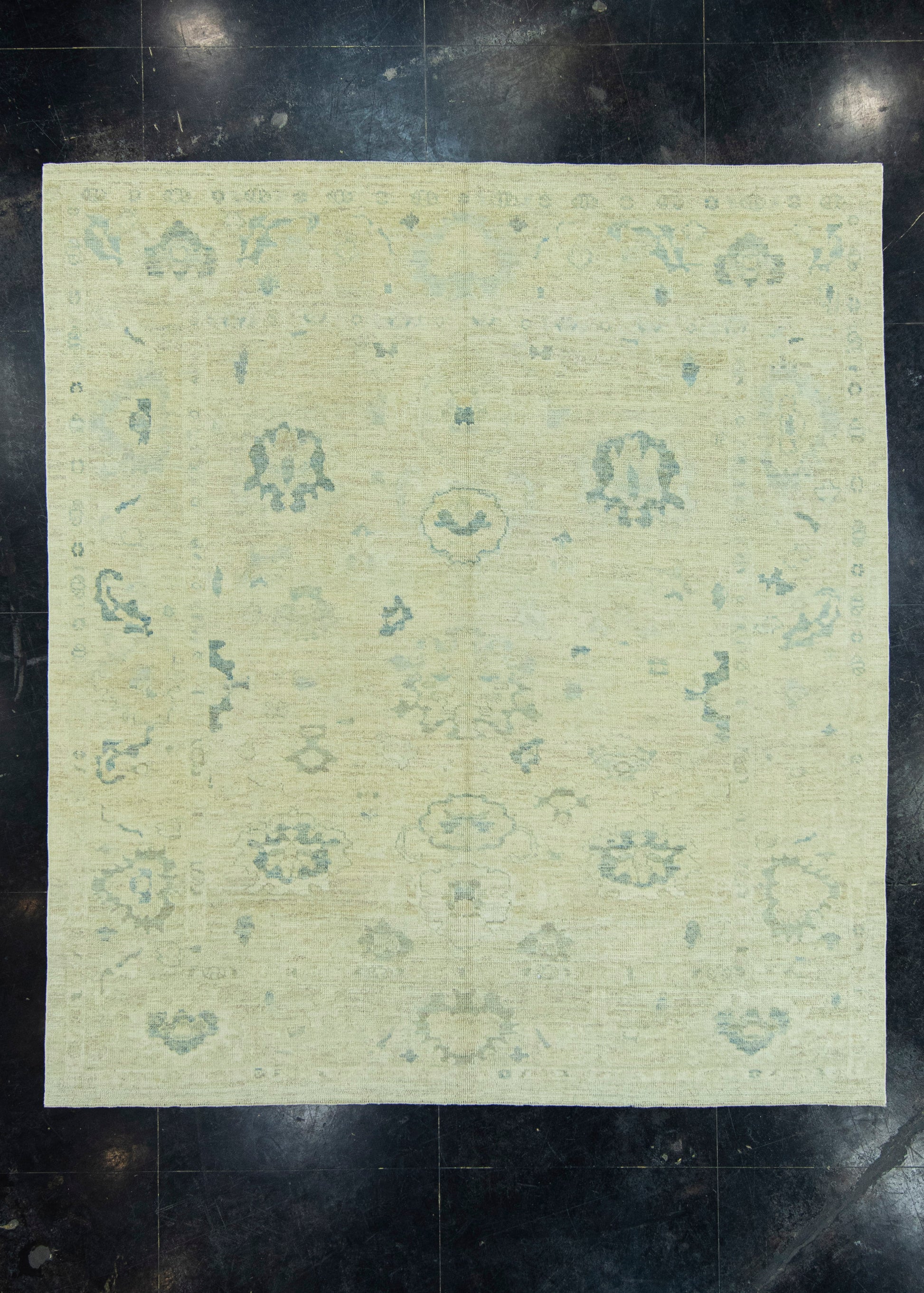 Turkish Oushak Rug 9' x 10' #19082