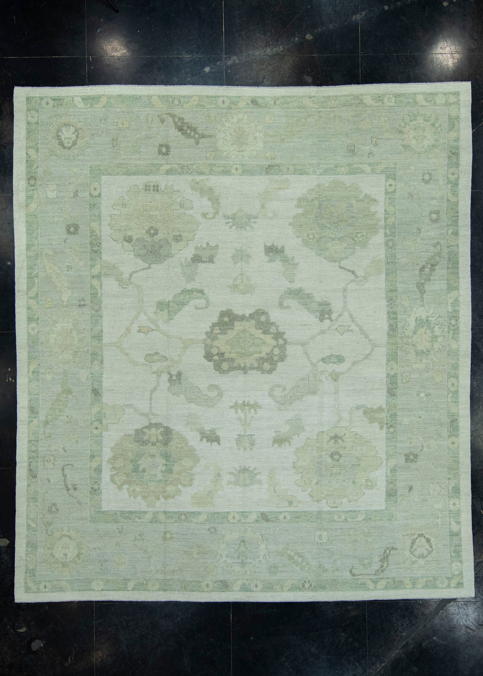 Turkish Oushak Rug 10' x 11'3" #19264