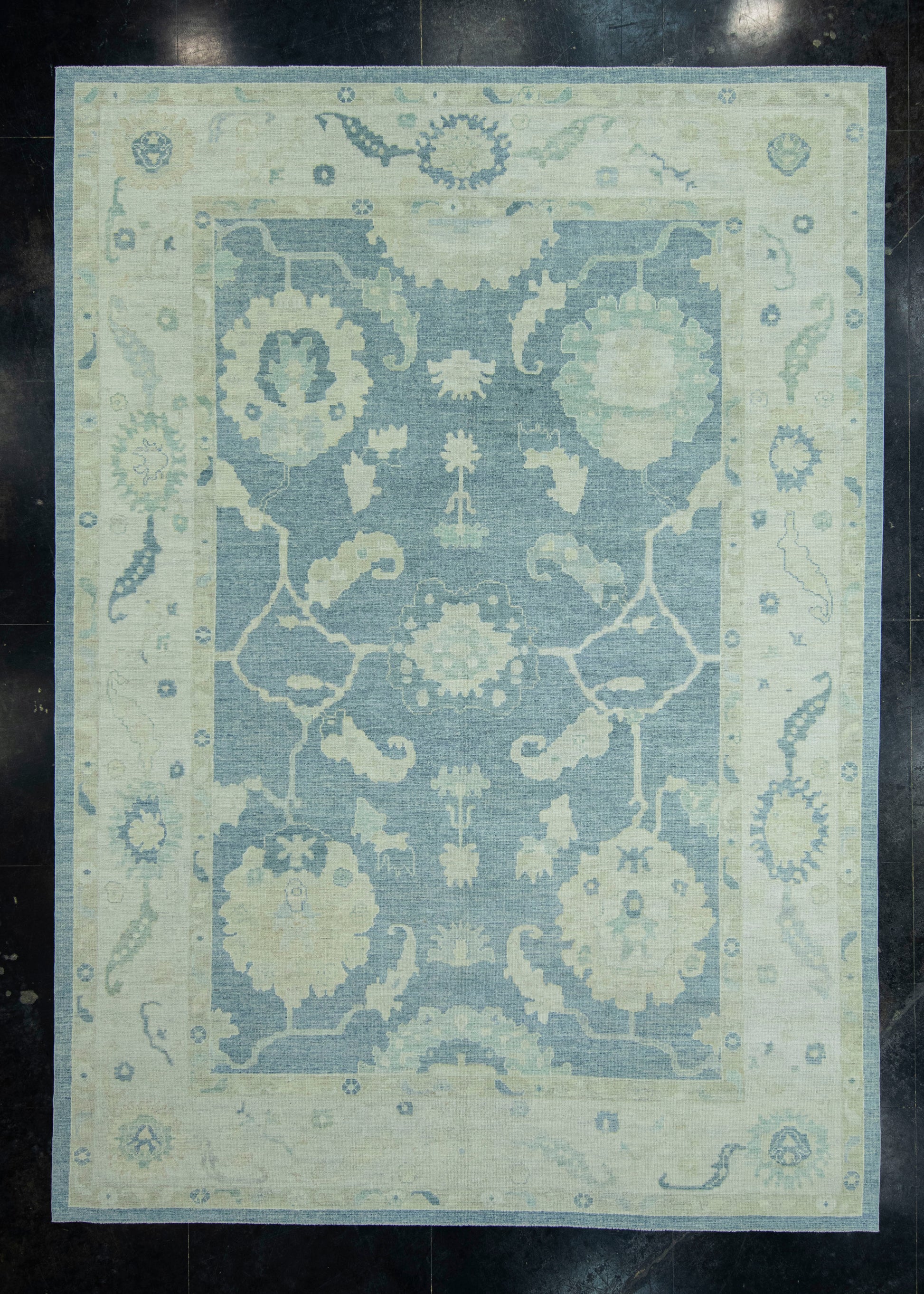 Turkish Oushak Rug 10'2" x 14'3" #19347