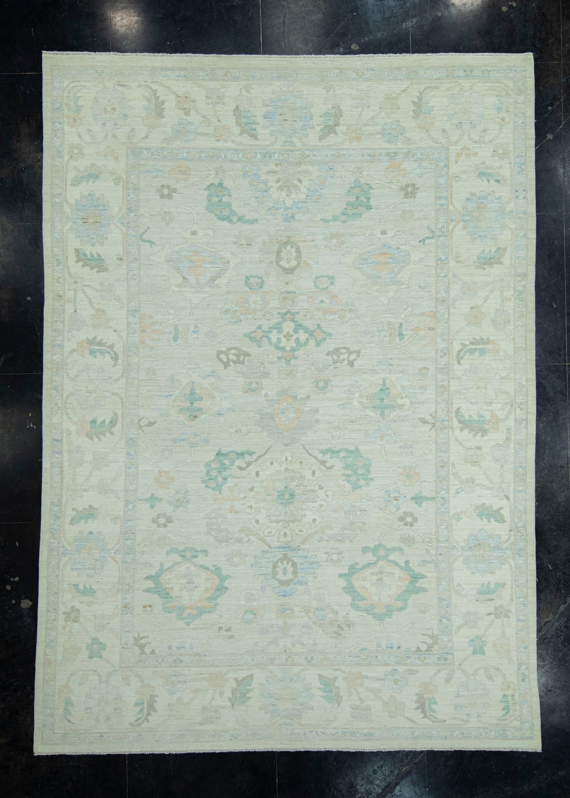 Turkish Oushak Rug 9'9" x 13'9" #20520