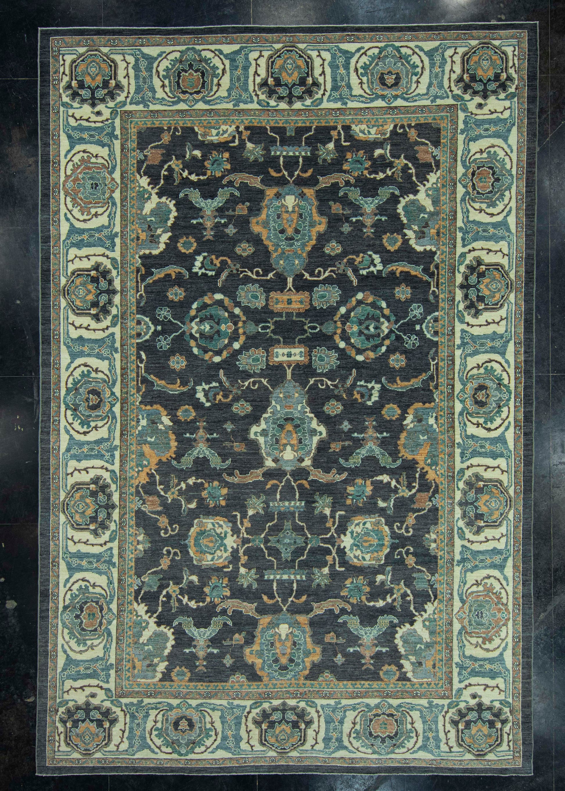 Turkish Oushak Antique Look Rug 10' x 15' #20059