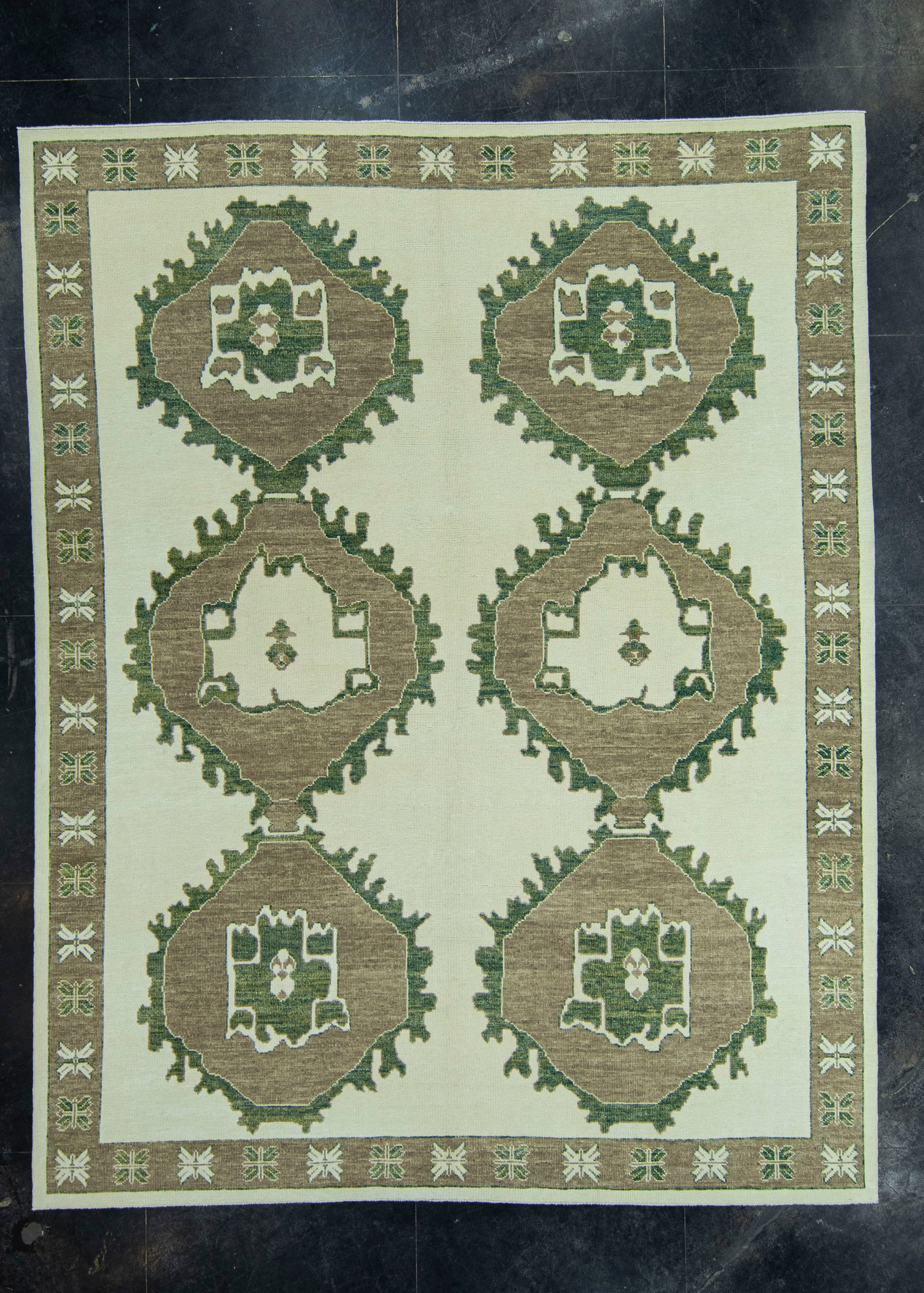 Turkish Oushak Rug 9'5" x 12' #20140