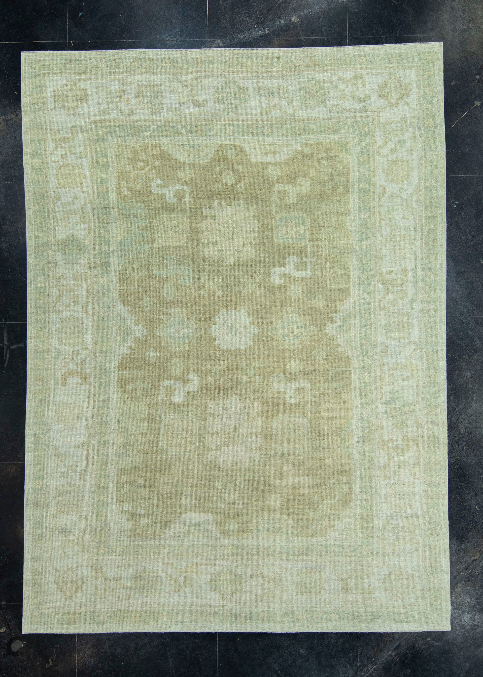 Turkish Oushak Rug 8'11" x 12'4" #19357