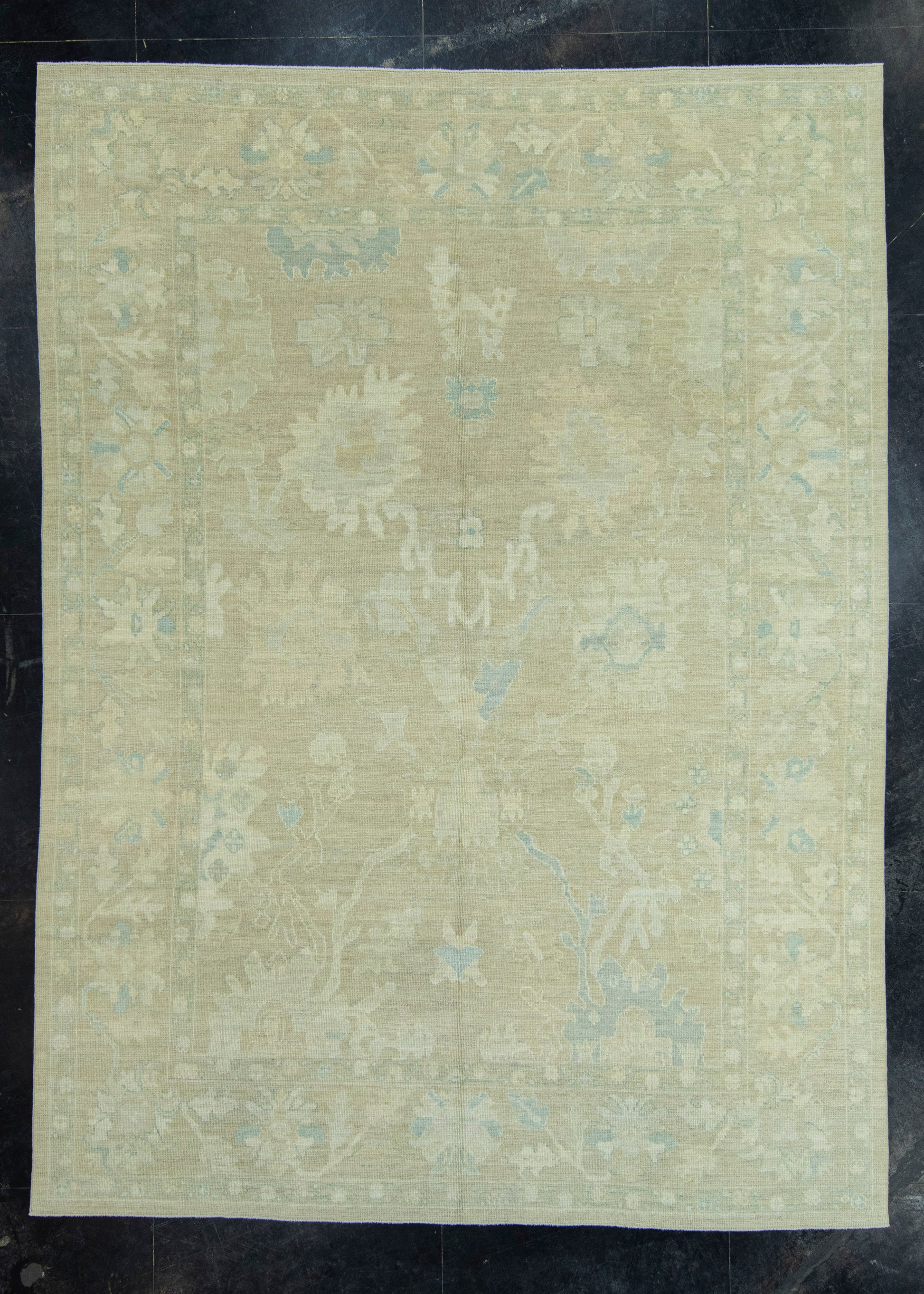 Turkish Oushak Rug 8'10" x 12' #19442