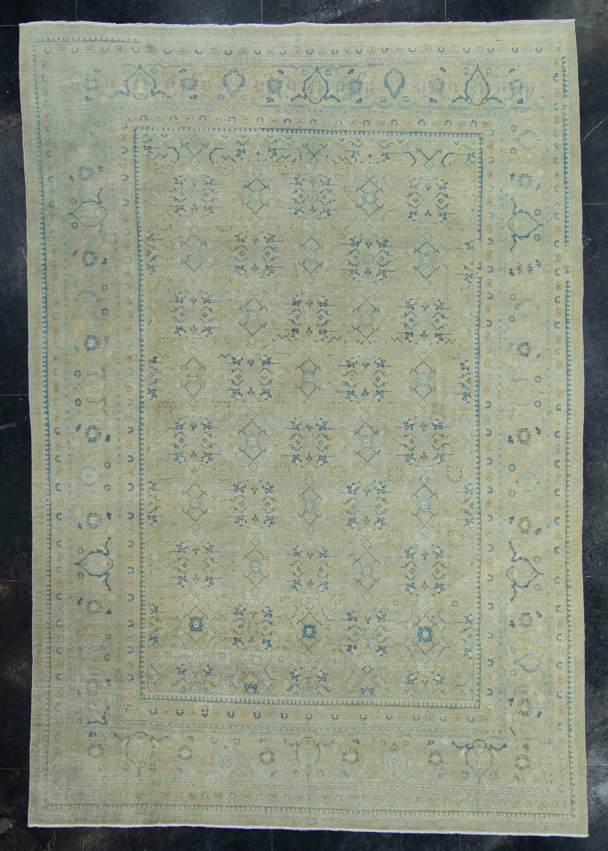 Turkish Vintage Rug 9' x 13' #20541