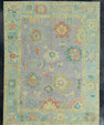 Turkish Oushak Rug 9'3" x 11'11" #19217