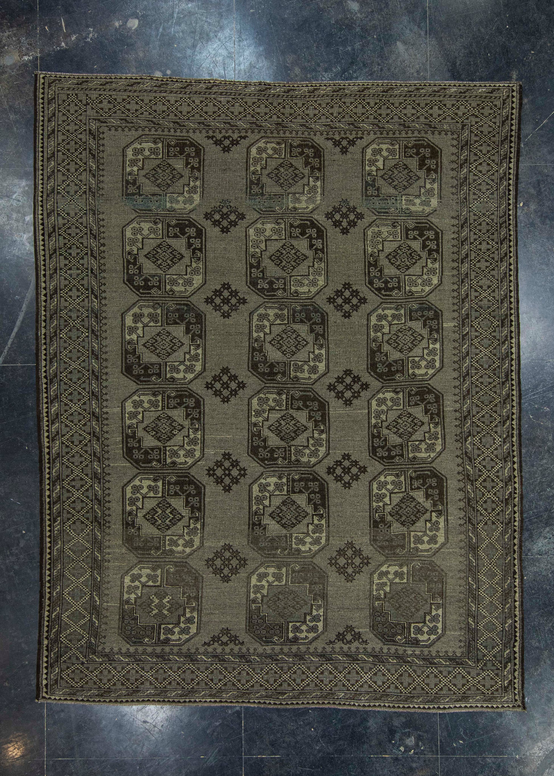 Turkish Vintage Rug 7'6" x 9'7" #20901