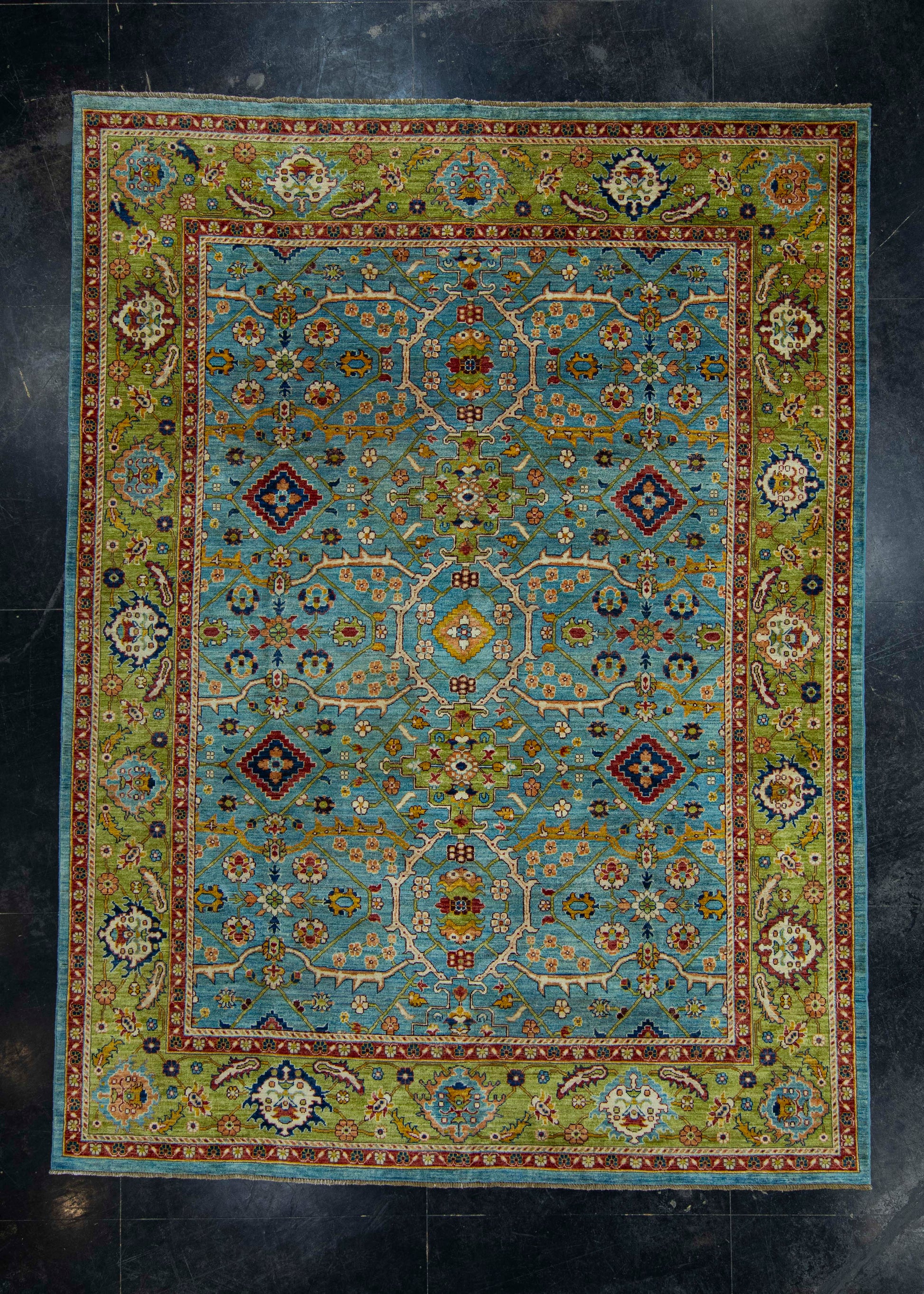 Oriental Hand Knotted Rug 7'11" x 10'7" #20649