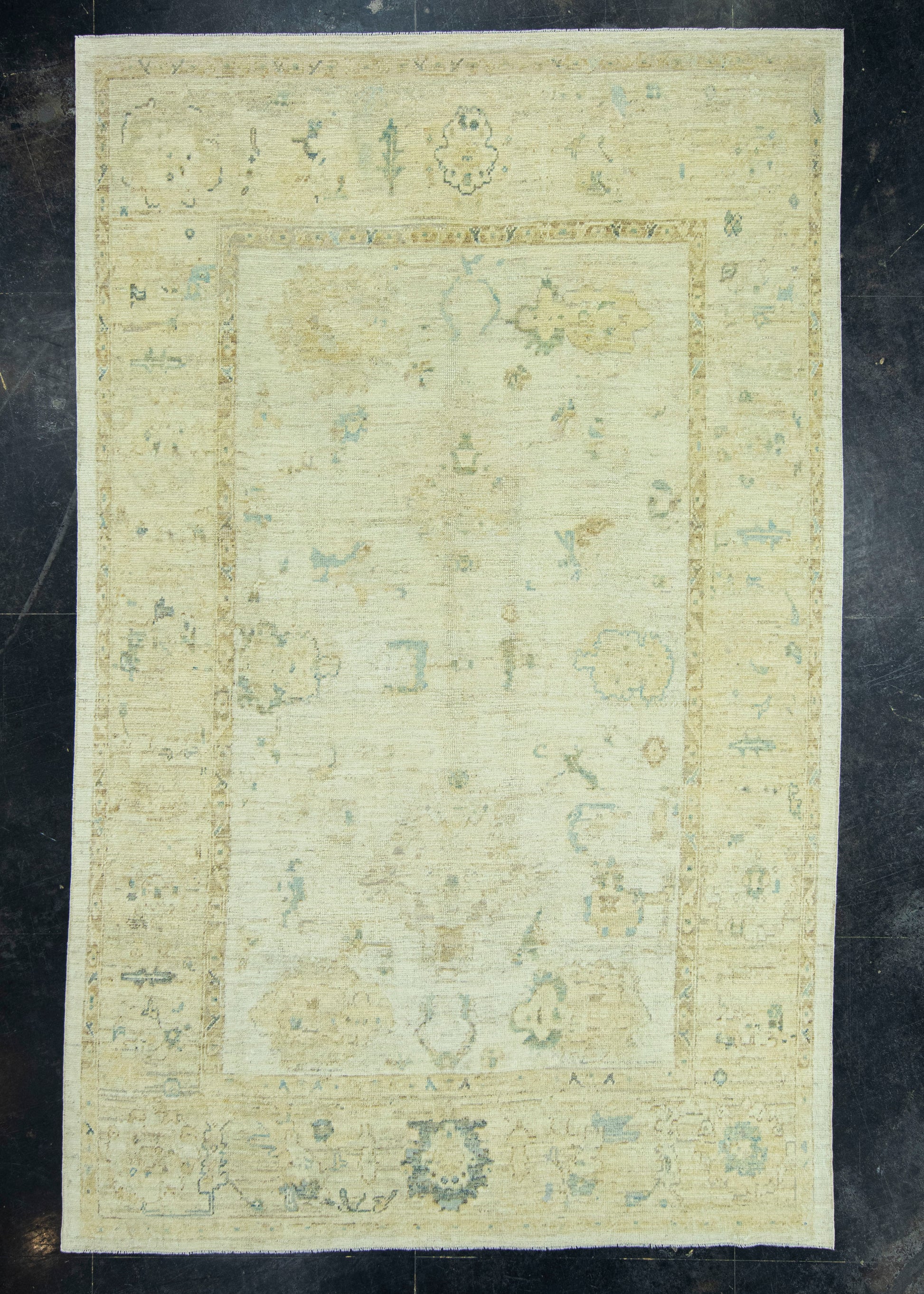 Turkish Oushak Rug 7'2" x 11'5" #19096