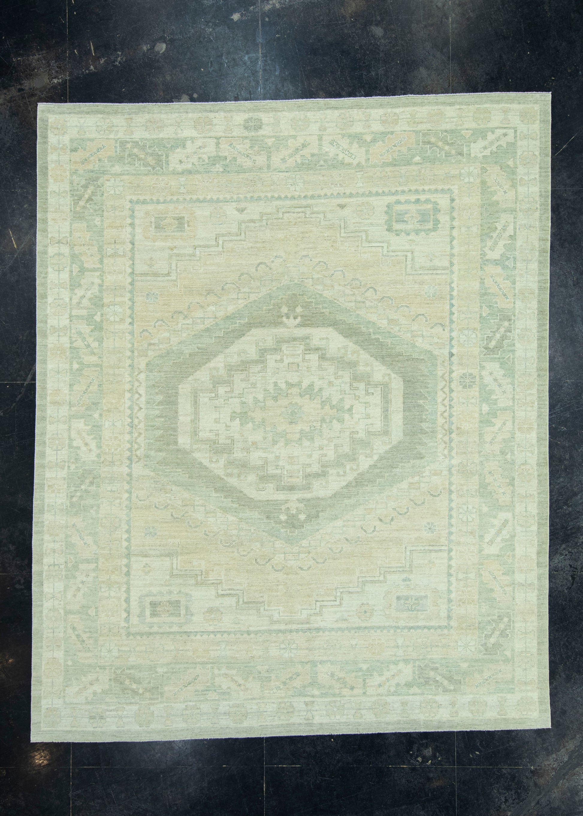 Turkish Oushak Rug 8' x 9'10" #19252