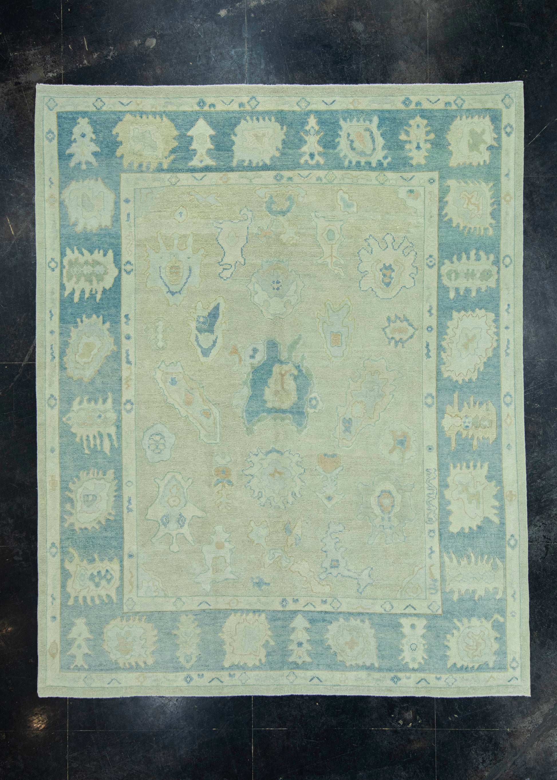 Turkish Oushak Rug 8' x 9'11" #19108