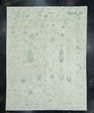 Turkish Oushak Rug 7'9" x 9'10" #19414
