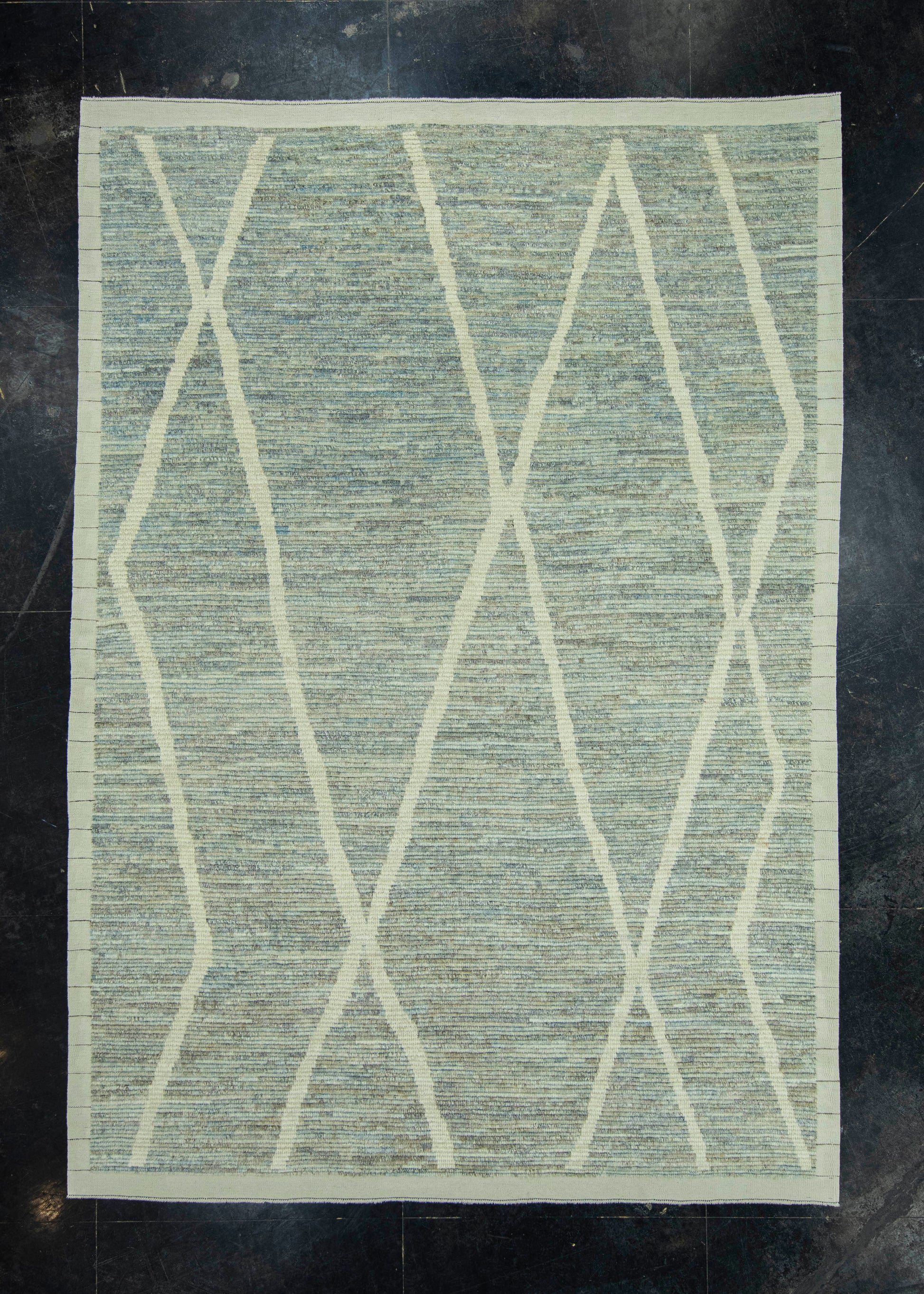 Turkish Tulu Handmade Rug  7'7" x 10'10" #19377