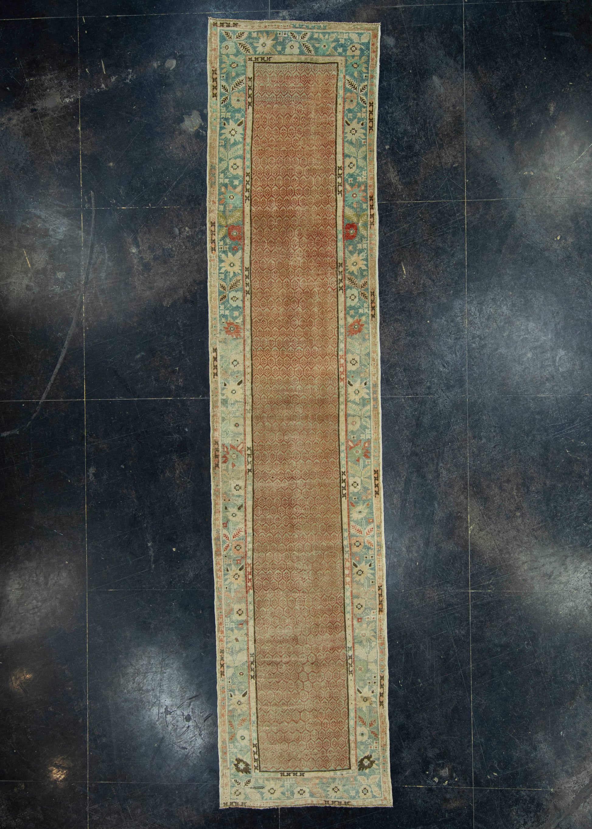 Turkish Vintage Rug 2'8" x 12'1" #20546