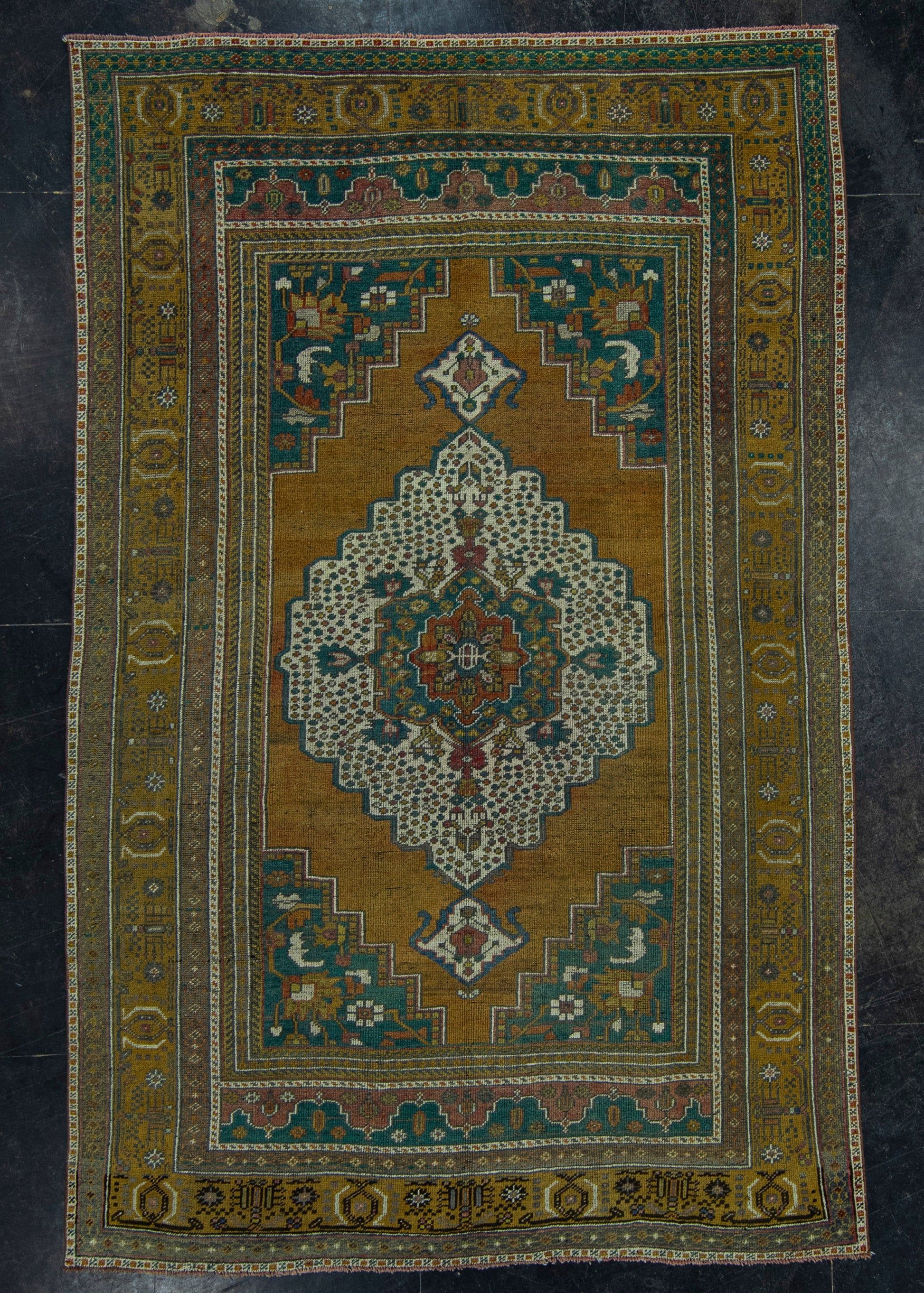 Turkish Vintage Rug 5'8" x 8'9" #19810
